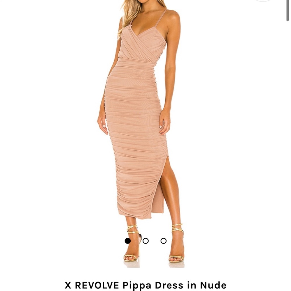 REVOLVE Pippa Dress in Nude